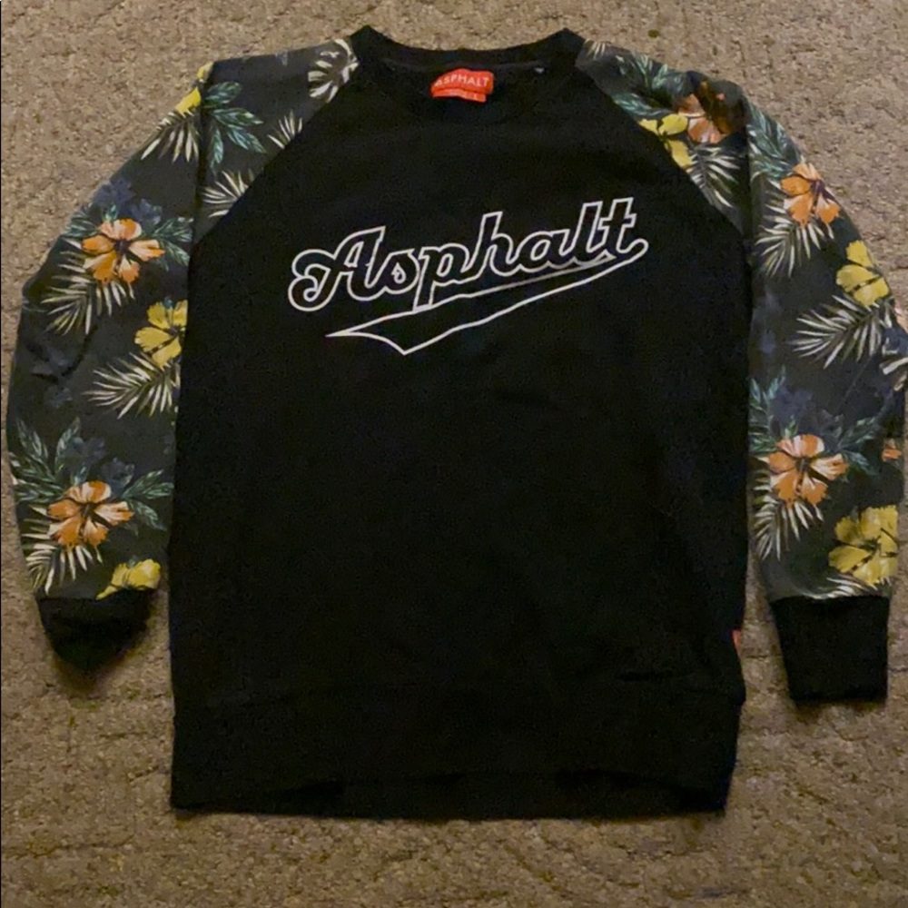 Asphalt Hawaiian themed sweater #13
